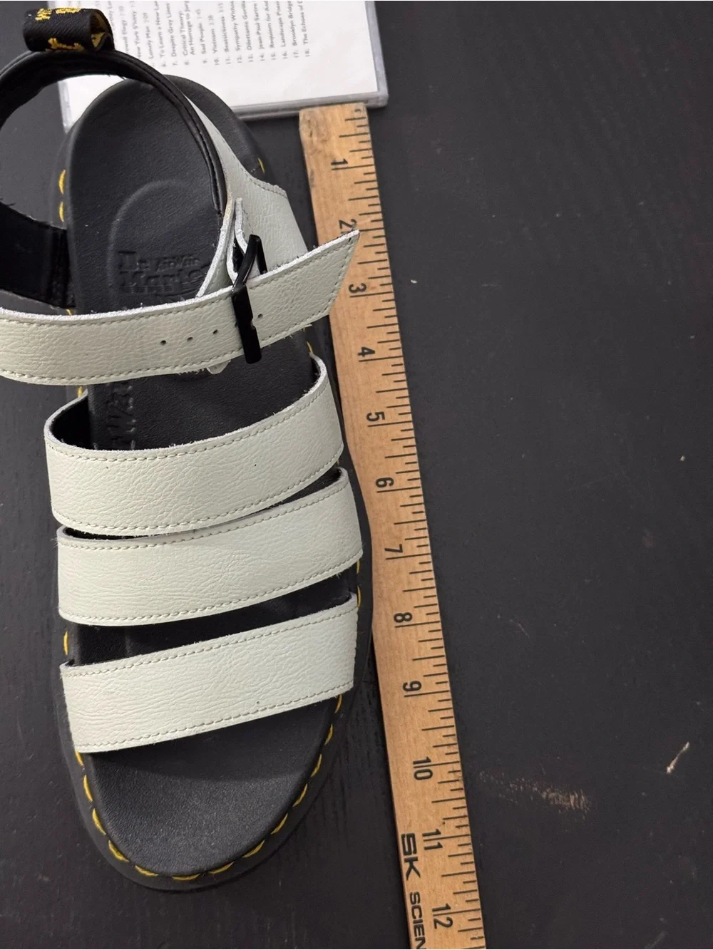 Dr. Martens Blaire Platform Sandals Men Sz 8 XLNT